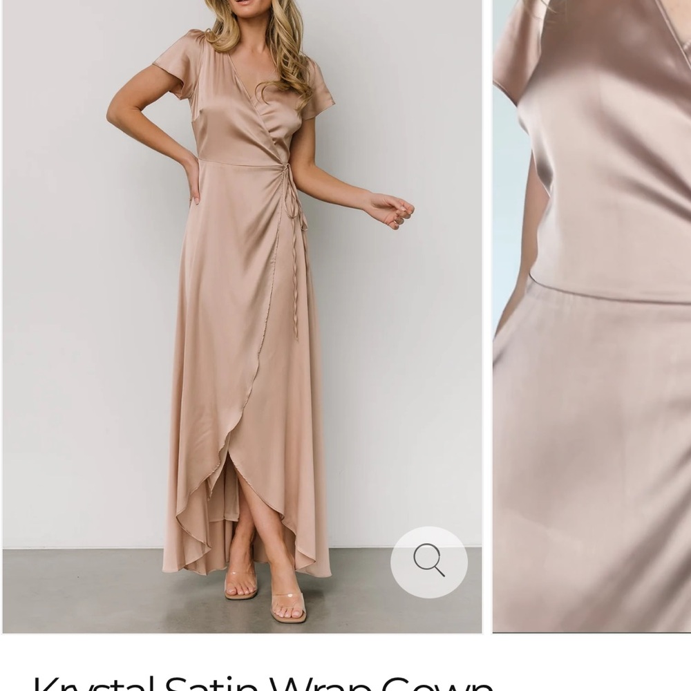 Baltic born dress in champagne